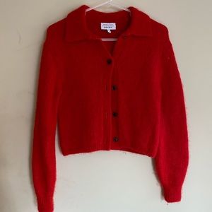 & Other Stories Fuzzy Cardigan